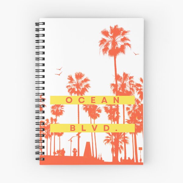 Item preview, Ocean Blvd. Palm Tree Sunset Design (Orange & Yellow) designed and sold by Totally Gen X.
