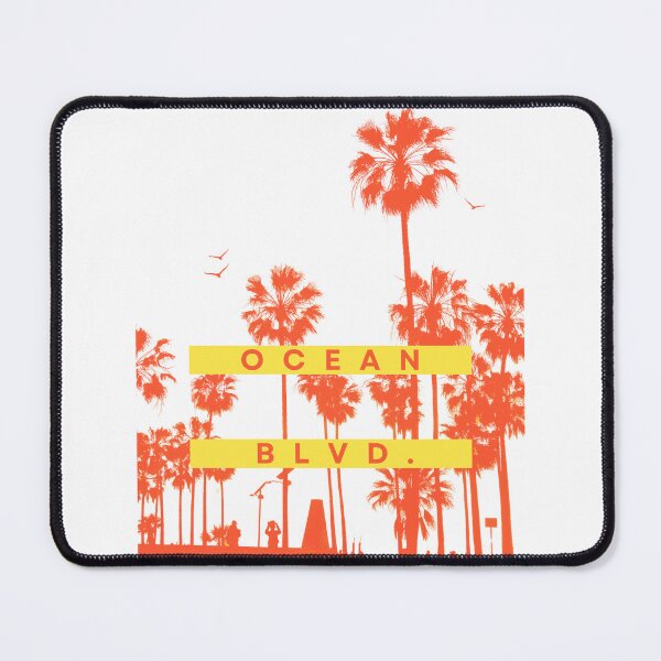 Item preview, Ocean Blvd. Palm Tree Sunset Design (Orange & Yellow) designed and sold by Totally Gen X.