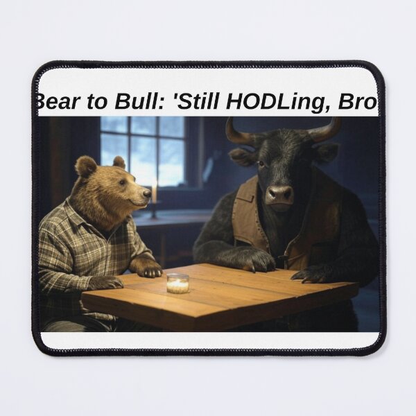 Item preview, Bear to Bull: 'Still HODLing, Bro! designed and sold by Sepek84.