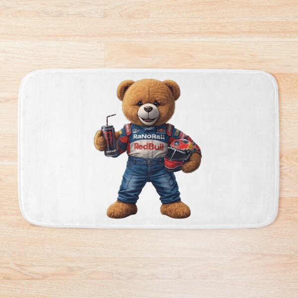 Item preview, Cute Bear „Andrew” speed racing sport motosport driver designed and sold by Tattoo-Shirt Designer .