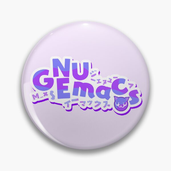 Item preview, GNU Emacs Kawaii Japanese Style Logo ~ Technology designed and sold by internet-joshi.