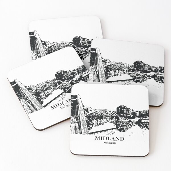 Item preview, Midland - Michigan designed and sold by Lakeric Cityscapes.