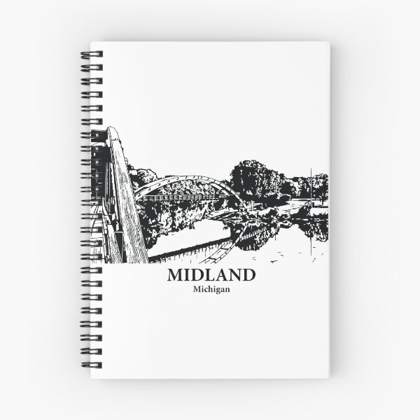 Item preview, Midland - Michigan designed and sold by Lakeric Cityscapes.
