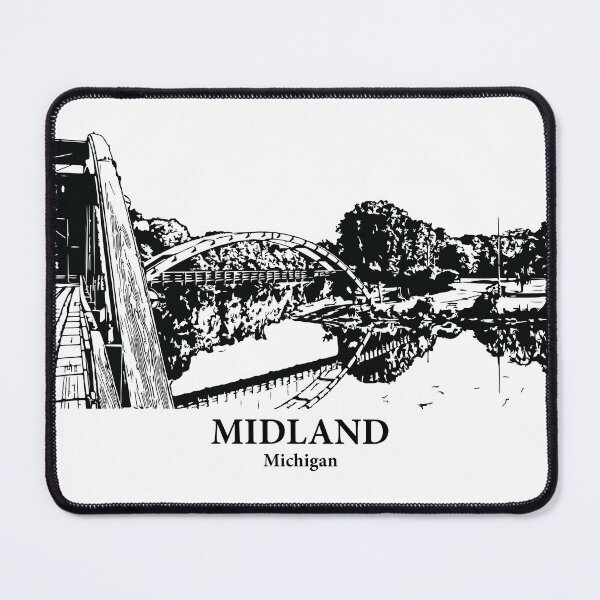Item preview, Midland - Michigan designed and sold by Lakeric Cityscapes.