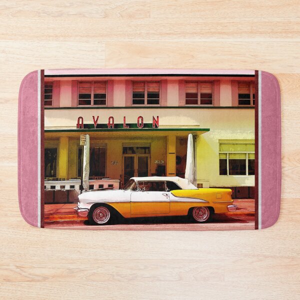 Item preview, Oldtimer car in front of the Avalon in SouthBeach Miami, FL designed and sold by aura2000.