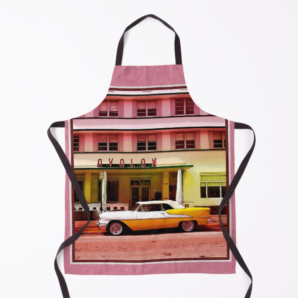 Item preview, Oldtimer car in front of the Avalon in SouthBeach Miami, FL designed and sold by aura2000.