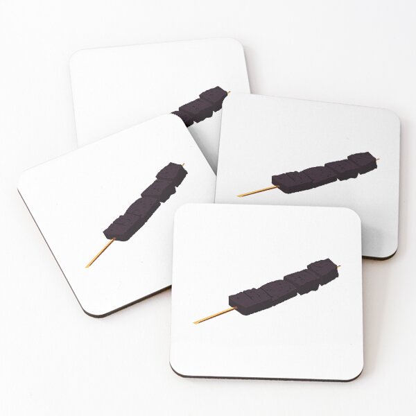 Item preview, Grilled Pig Blood Vector Philippine Street Food Illustration designed and sold by jayson salvador.
