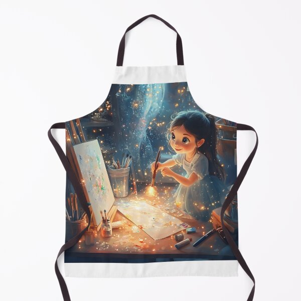 Item preview, Magic Brush – Little Girl Painting with Light designed and sold by Aniri-design.