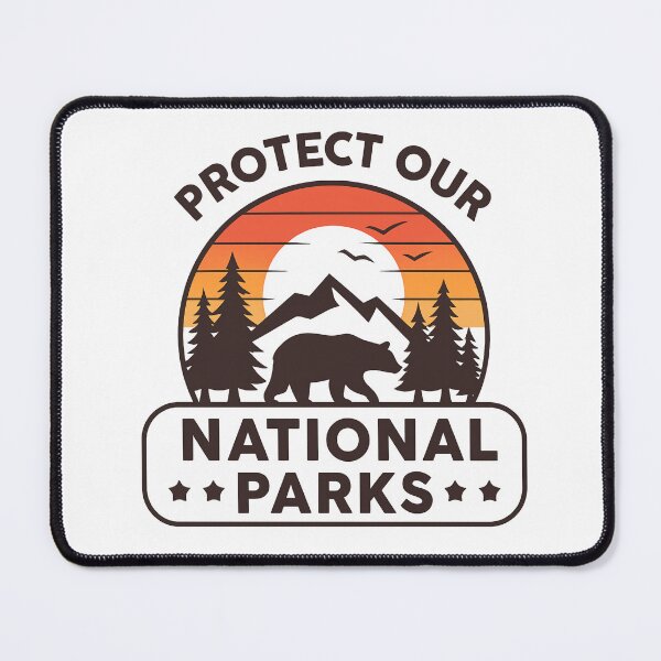 Item preview, Protect Our National Parks Alt US Service Save the environment bear resist fdt resistance  designed and sold by SkeletonsDanger.