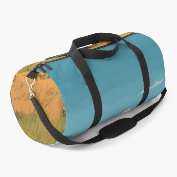 Item preview, Talkeetna Alaska Retro Travel Design | Rustic Cabin and Denali View Art designed and sold by TuncGK.