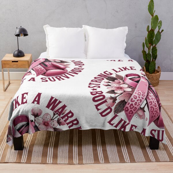 Item preview, Bold like a survivor, strong like a warrior designed and sold by CleanDecor.