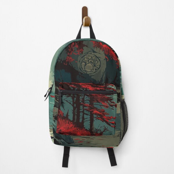 Item preview, Wrangell Alaska Retro Travel Design | Anan Creek and Coastal Scenery Art designed and sold by TuncGK.
