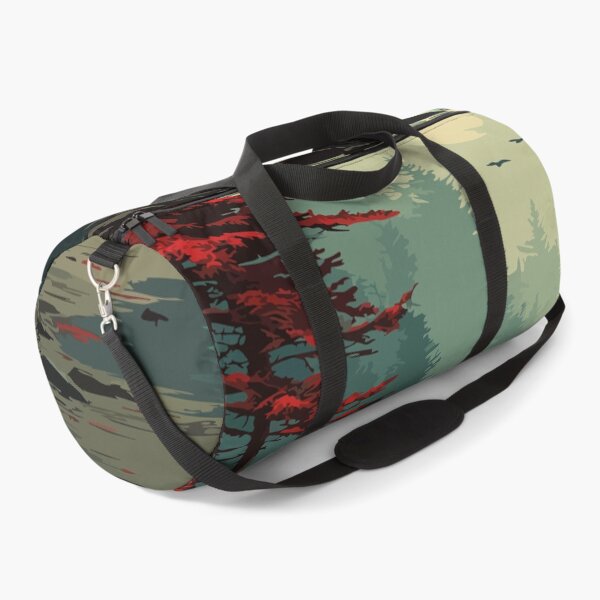 Item preview, Wrangell Alaska Retro Travel Design | Anan Creek and Coastal Scenery Art designed and sold by TuncGK.