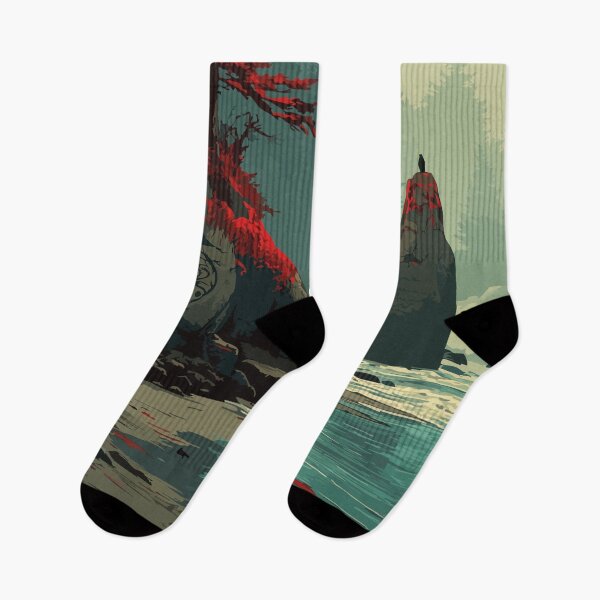 Item preview, Wrangell Alaska Retro Travel Design | Anan Creek and Coastal Scenery Art designed and sold by TuncGK.