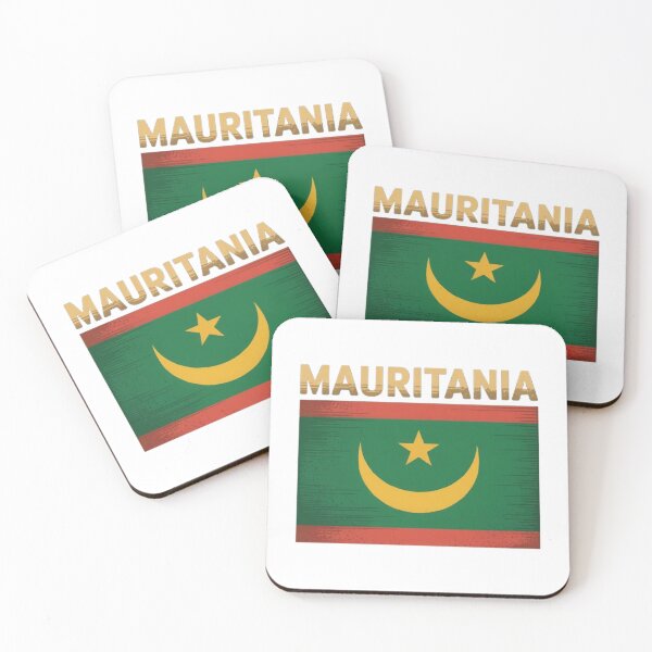 Item preview, Vintage Islamic Republic of Mauritania Africa African Flag designed and sold by Africa My Tribe.