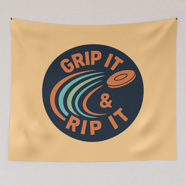 Item preview, Grip It & Rip It Disc Golf – Flight Lines Retro Design designed and sold by Dragonfly-10.