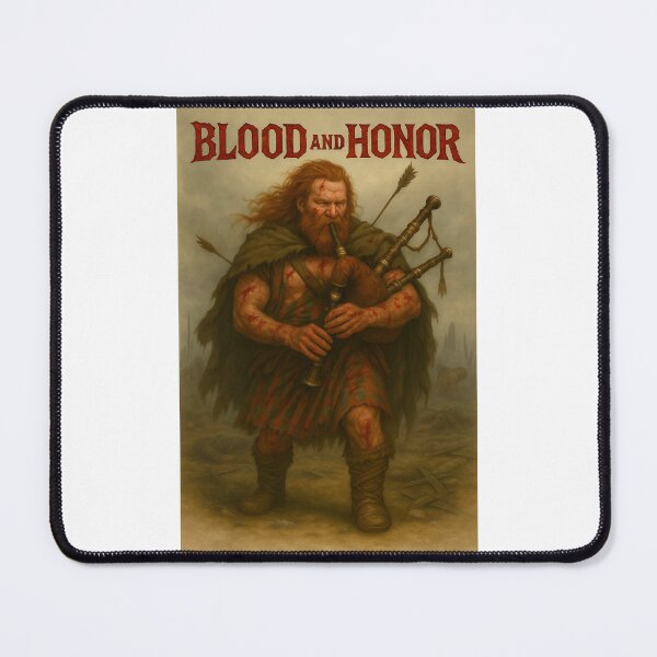 Item preview, Blood and Honor – Scottish Warrior designed and sold by CelticSoulShop.