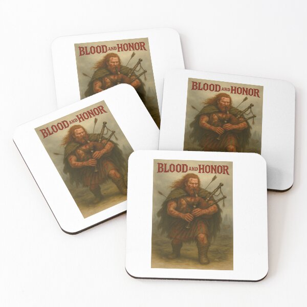 Item preview, Blood and Honor – Scottish Warrior designed and sold by CelticSoulShop.