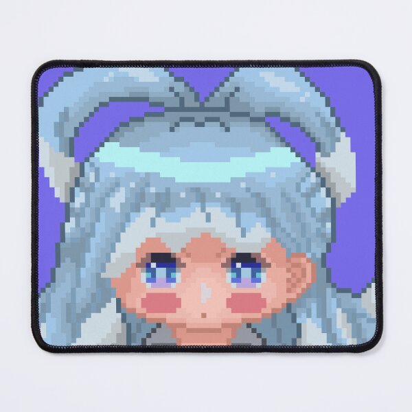 Item preview, [Hololive] Kobo Kanaeru Chibi Flushed Pixel Art designed and sold by RobusonArts.
