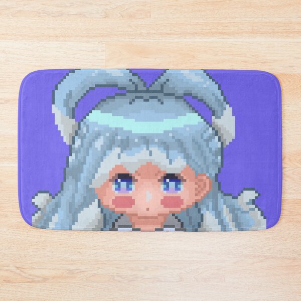 Item preview, [Hololive] Kobo Kanaeru Chibi Flushed Pixel Art designed and sold by RobusonArts.