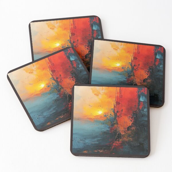 Item preview, Abstract  Sunset  Art Piece  designed and sold by NivyasArtistry.