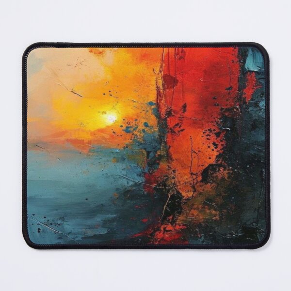Item preview, Abstract Sunset Art Piece designed and sold by NivyasArtistry.