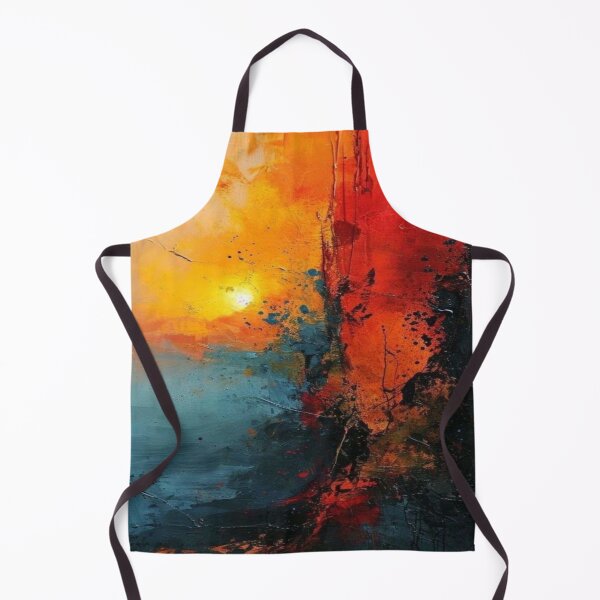 Item preview, Abstract Sunset Art Piece designed and sold by NivyasArtistry.