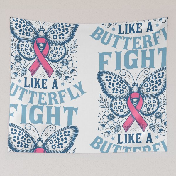 Item preview, Brest cancer - fight like a butterfly designed and sold by CleanDecor.