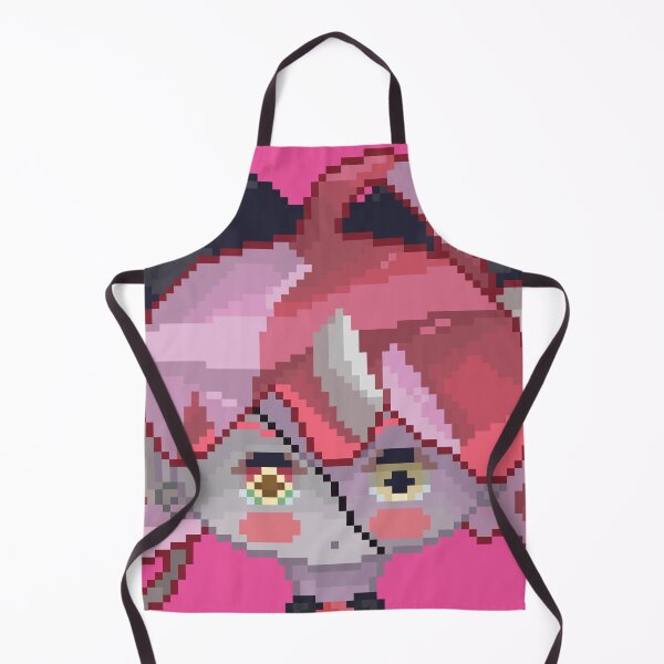 Item preview, [Hololive] Kureiji Ollie Chibi Flushed Pixel Art designed and sold by RobusonArts.