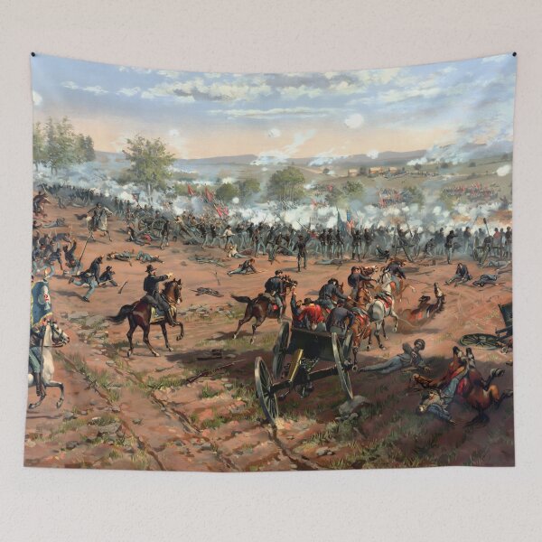 Artikelvorschau, Schlacht von Gettysburg – Thure de Thulstrup entworfen und verkauft von Jon-Baran.