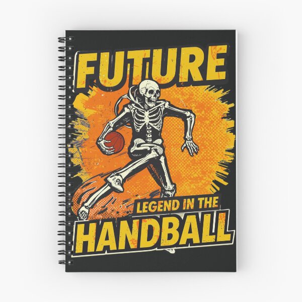 Item preview, Future Handball Legend Skeleton Athlete designed and sold by Zakrytos ★★★★★.