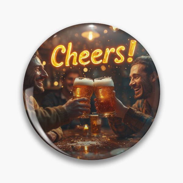 Item preview, Noroc – Cheers Beer Toast Des designed and sold by PixelVibe782.