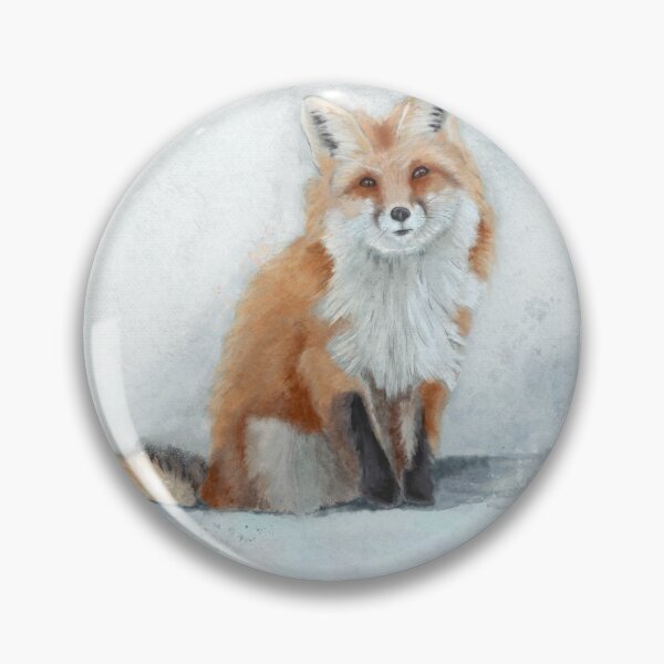 Item preview, Red Fox Watercolor Art Print - Wildlife Animal Nature Wall Decor designed and sold by HeidiArtist.