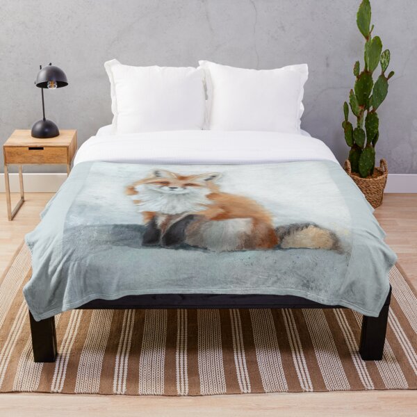 Item preview, Red Fox Watercolor Art Print - Wildlife Animal Nature Wall Decor designed and sold by HeidiArtist.
