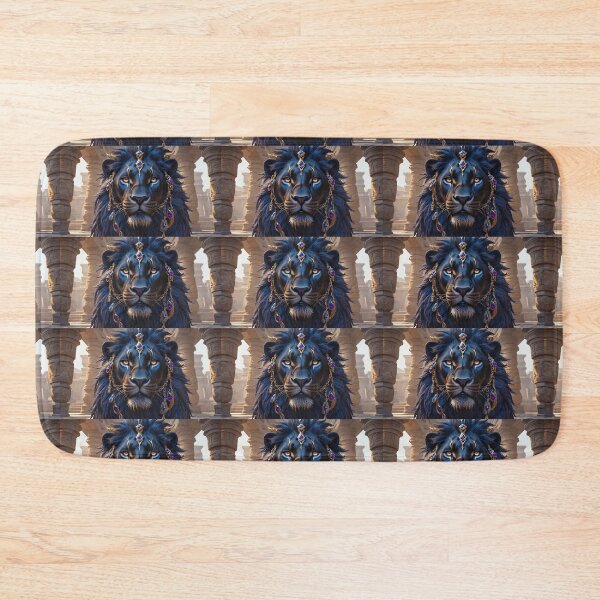Item preview, Black Majestic Lion designed and sold by BoboSparkArt.