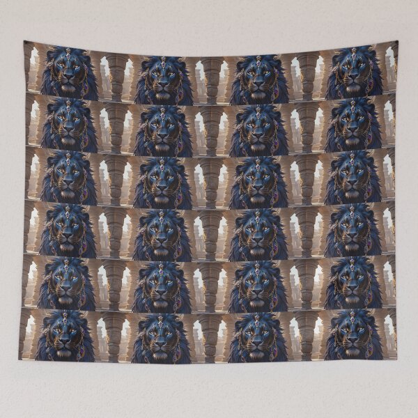 Item preview, Black Majestic Lion designed and sold by BoboSparkArt.