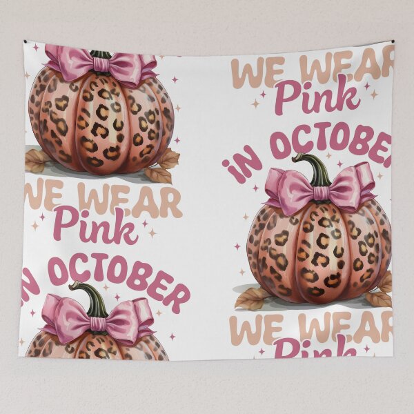 Item preview, In october we wear pink brest cancer designed and sold by CleanDecor.