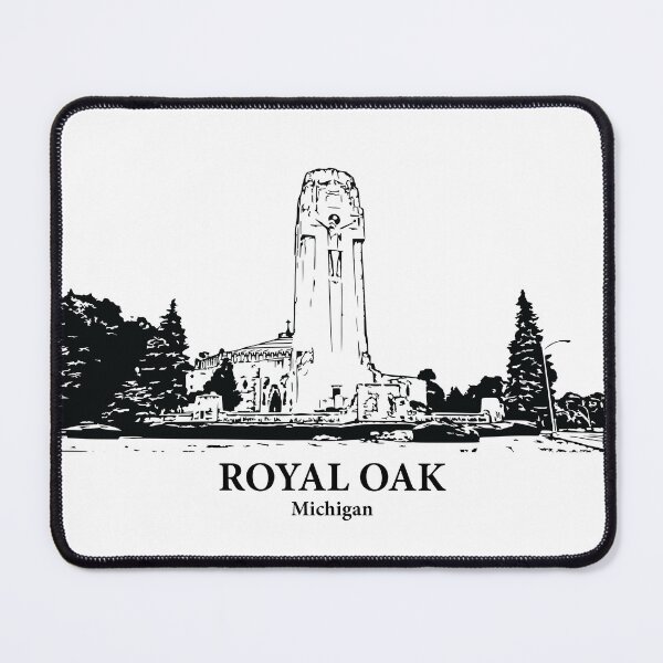 Artikelvorschau, Royal Oak - Michigan entworfen und verkauft von Lakeric Cityscapes.