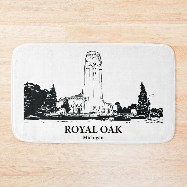 Artikelvorschau, Royal Oak - Michigan entworfen und verkauft von Lakeric Cityscapes.