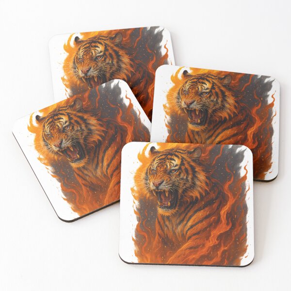 Item preview, Fire Tiger designed and sold by CR3@TIX-BOUTIK.