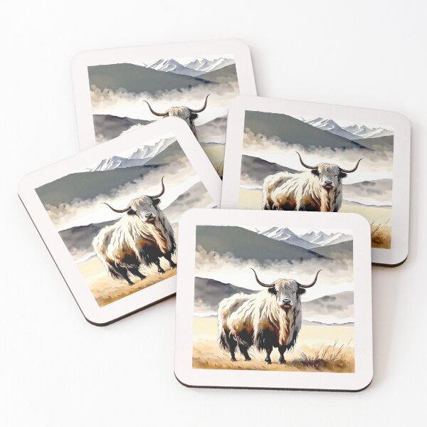 Item preview, El yak (Bos grunniens) Buey de Tartaria designed and sold by Helios Be. Lavsh.