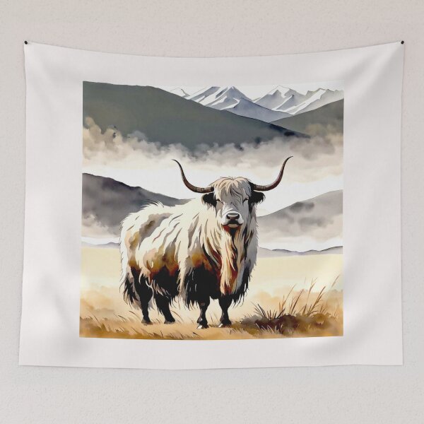 Item preview, The yak (Bos grunniens) Tartary ox designed and sold by Helios Be. Lavsh.