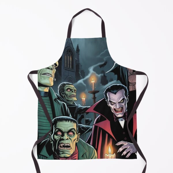 Item preview, Frankenstein and Dracula designed and sold by Fazube.