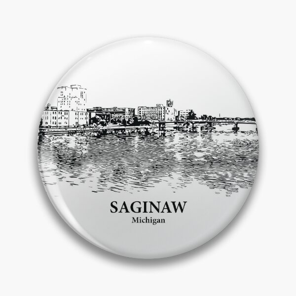 Item preview, Saginaw - Michigan designed and sold by Lakeric.