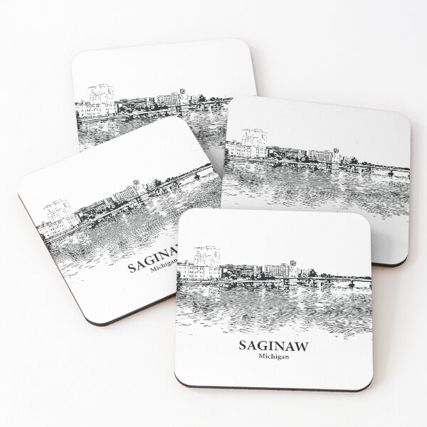 Item preview, Saginaw - Michigan designed and sold by Lakeric Cityscapes.
