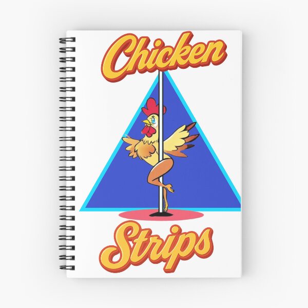 Item preview, Hilarious Chicken Strips Design – Retro Humor Tee designed and sold by DLG Tees.