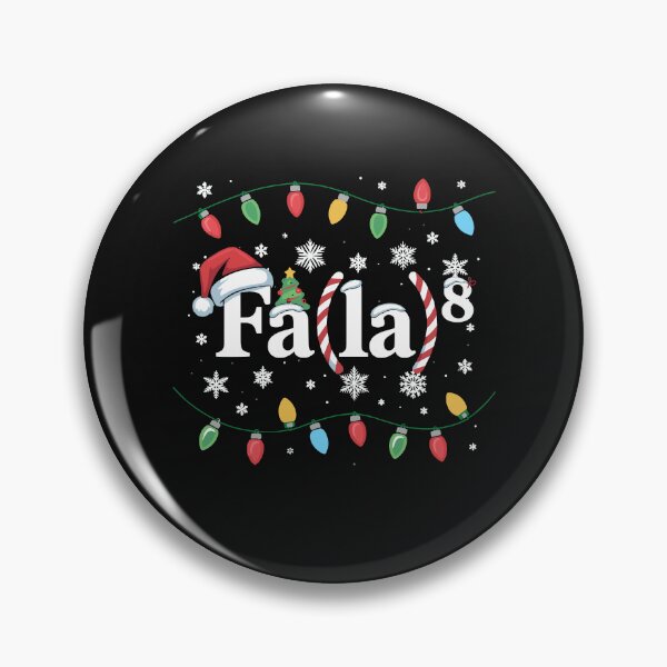 Item preview, FA (LA)8 Funny Christmas Santa Fa La Math Teacher Student designed and sold by clothesy7.