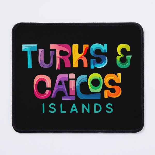 Item preview, Turks and Caicos Islands Retro Tropical Design designed and sold by Futurebeachbum.
