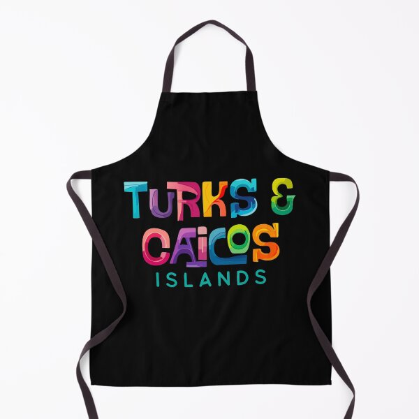 Item preview, Turks and Caicos Islands Retro Tropical Design designed and sold by Futurebeachbum.