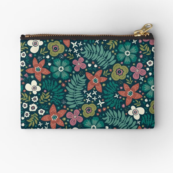Secret Meadow Zipper Pouch